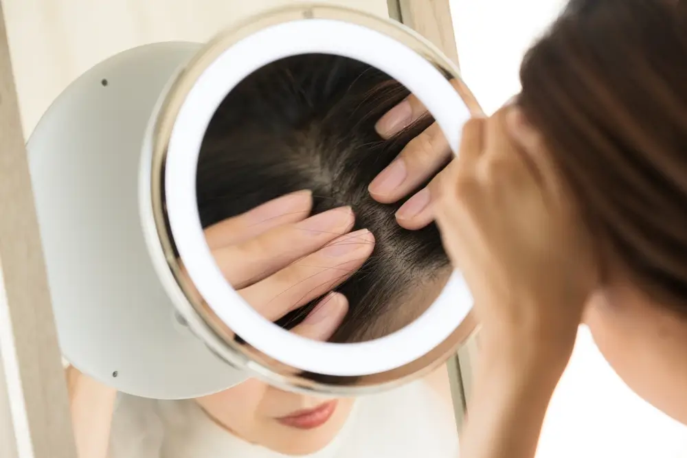 کاهش میزان چربی مو